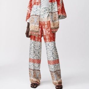NWOT Zara printed pants